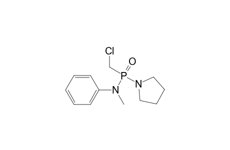 CHLOROMETHYL-(N-METHYL-N-PHENYLAMIDO)-(PYRROLIDIN-1-YL)-PHOSPHINE-OXIDE