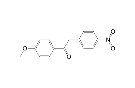 1-(4-Methoxyphenyl)-2-(4-nitrophenyl)ethanone