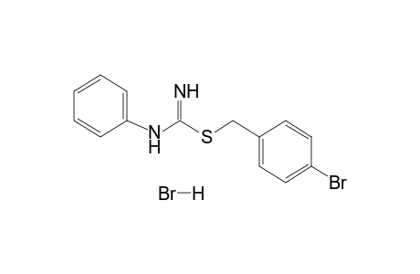 2-(p-bromobenzyl)-3-phenyl-2-thiopseudourea, monohydrobromide