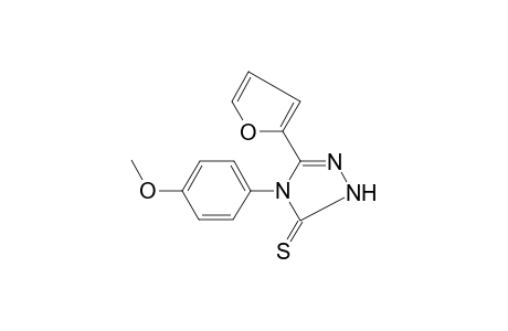5-(2-Furyl)-4-(4-methoxyphenyl)-2,4-dihydro-3H-1,2,4-triazole-3-thione