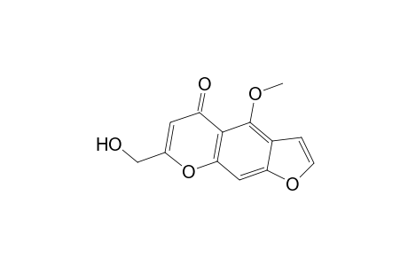 5H-Furo[3,2-g][1]benzopyran-5-one, 7-(hydroxymethyl)-4-methoxy-