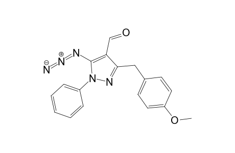 5-azido-3-p-anisyl-1-phenyl-pyrazole-4-carbaldehyde