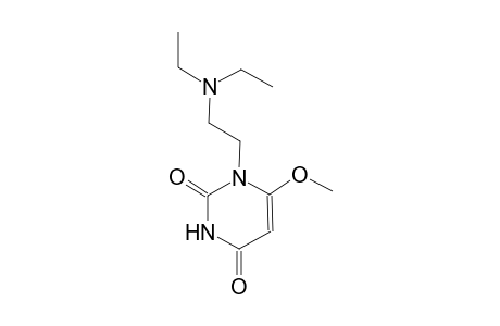 1-[2-(diethylamino)ethyl]-6-methoxy-2,4(1H,3H)-pyrimidinedione