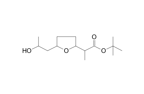 tert-Butyl 2-[5-(2-hydroxypropyl)tetrahydro-2-furanyl]propanoate