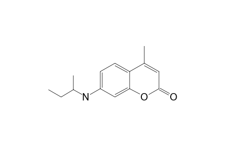 7-(2-Butyl)amino-4-methylcoumarin