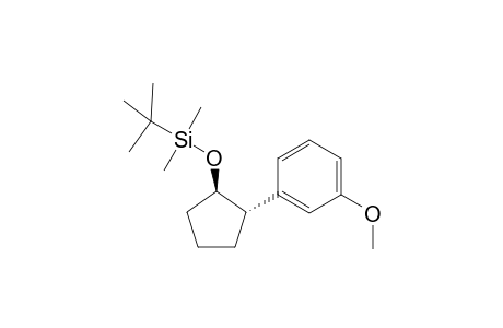 tert-Butyl((trans-2-(3-methoxyphenyl)cyclopentyl)oxy)dimethylsilane