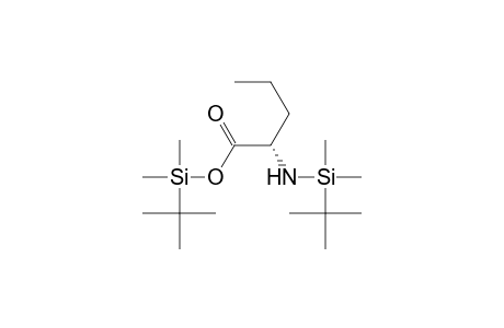 L-Norvaline, N-[(1,1-dimethylethyl)dimethylsilyl]-, (1,1-dimethylethyl)dimethylsilyl ester