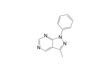 3-Methyl-1-phenyl-1H-pyrazolo[3,4-d]pyrimidine