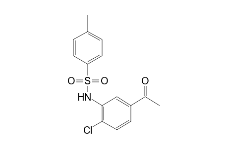5'-acetyl-2'-chloro-p-toluenesulfonanilide