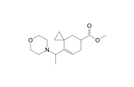 Methyl 8-(1-morpholin-4-ylethyl)spiro[2.5]oct-7-ene-5-carboxylate
