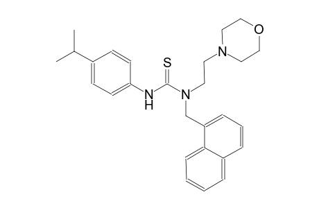 thiourea, N'-[4-(1-methylethyl)phenyl]-N-[2-(4-morpholinyl)ethyl]-N-(1-naphthalenylmethyl)-