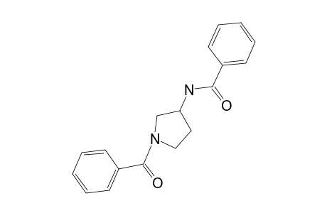 N1-(1-BENZOYLTETRAHYDRO-1H-3-PYRROLYL)-BENZAMIDE;MAJOR-PRODUCT;K-1215A