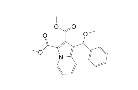 1-[Methoxy(phenyl)methyl]-2,3-bis(methoxycarbonyl)indolizine