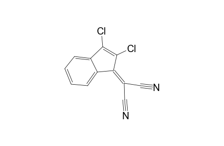 2-(2,3-Dichloroinden-1-ylidene)propanedinitrile