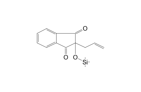 Indane-1,3-dione, 2-allyl-2-(trimethylsilyloxy)-