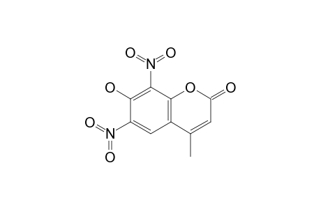 7-Hydroxy-4-methyl-6,8-dinitrocoumarin