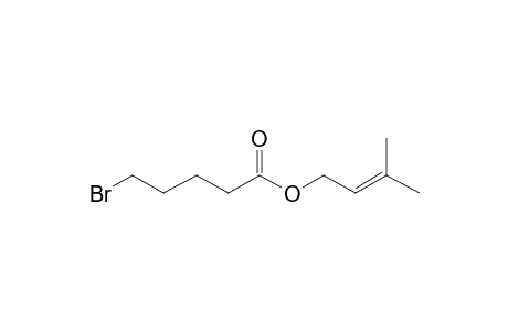 5-Bromovaleric acid, 3-methylbut-2-enyl ester