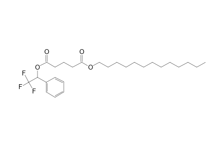 Glutaric acid, 1-phenyl-2,2,2-trifluoroethyl tridecyl ester