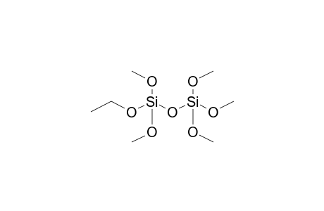 Disiloxane, ethoxypentamethoxy-