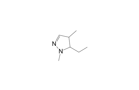 2-Pyrazoline, 5-ethyl-1,4-dimethyl-