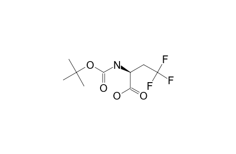 (2S)-2-(Tert.-butoxycarbonyl)-amino-4,4,4-trifluorobutanoic-acid