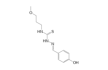 1-(p-hydroxybenzylidene)-4-(3-methoxypropyl)-3-thiosemicarbazide