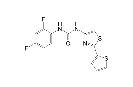 1-(2,4-Difluorophenyl)-3-[2-(2-thienyl)-4-thiazolyl]urea