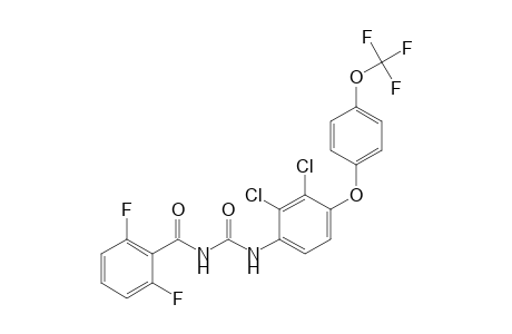 Benzamide, N-[[[2,3-dichloro-4-[4-(trifluoromethoxy)phenoxy]phenyl]amino]carbonyl]-2,6-difluoro-