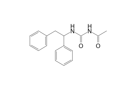 1-Acetyl-3-(1,2-diphenylethyl)urea