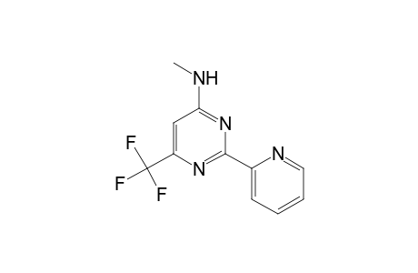 4-(METHYLAMINO)-2-(2-PYRIDYL)-6-(TRIFLUOROMETHYL)PYRIMIDINE