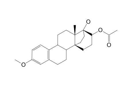 3-METHOXY-14,17-BETA-PROPANO-14-BETA-ESTRA-1,3,5(10)-TRIENE-17-ALPHA,17(1)-DIOL-17(1)-ACETATE