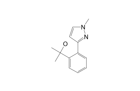 3-(2-(ALPHA-HYDROXYISOPROPYL)-PHENYL)-1-METHYLPYRAZOLE