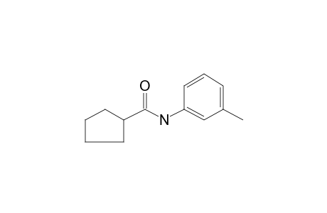 Cyclopentanecarboxamide, N-(3-methylphenyl)-