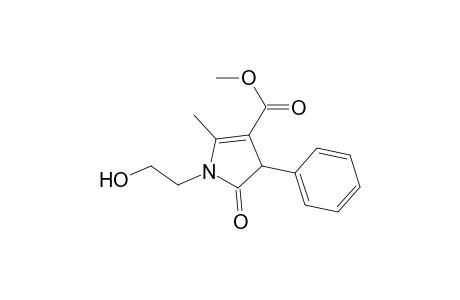 Methyl 4-phenyl-N-(2-hydroxyethyl)-2-methyl-5-oxo-2-pyrrolin-3-carboxylate