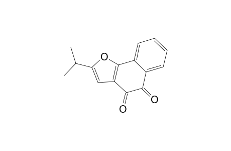 2-Isopropyl-4,5-dihydro-naphtho(1,2-B)furan-4,5- dione