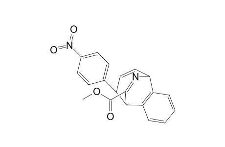 Methyl 8,9-benzo-2-(4'-nitrophenyl))-6-azabicyclo[3.2.2]nona-3,6,8-triene-7-carboxylate