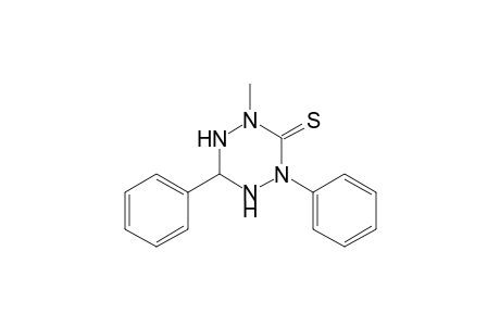 2-Methyl-4,6-diphenyl-1,2,4,5-tetrazinane-3-thione