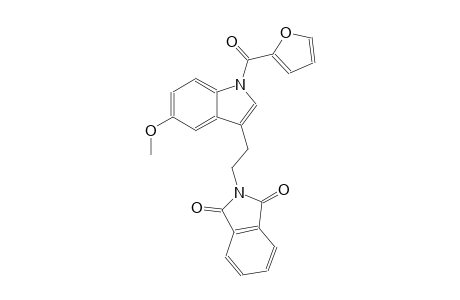 2-{2-[1-(2-furoyl)-5-methoxy-1H-indol-3-yl]ethyl}-1H-isoindole-1,3(2H)-dione