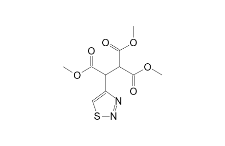 4-[1',2',2'-tris(Methoxycarbonyl)ethyl]-1,2,3-thiadiazole