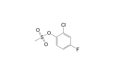 Phenol, 2-chloro-4-fluoro-, methanesulfonate