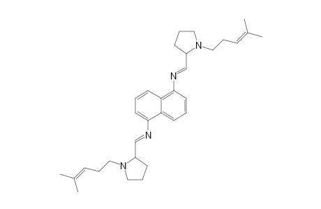 N,N'-bis[N-(4'-Methyl-3'-pentenyl)-2-pyrrolidinylmethylene]naphthalene-1,5-diamine