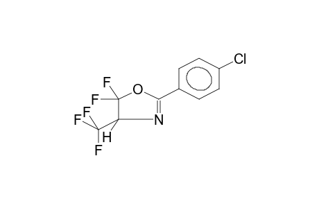 2-(4-CHLOROPHENYL)-4-TRIFLUOROMETHYL-5,5-DIFLUOROOXAZOLINE