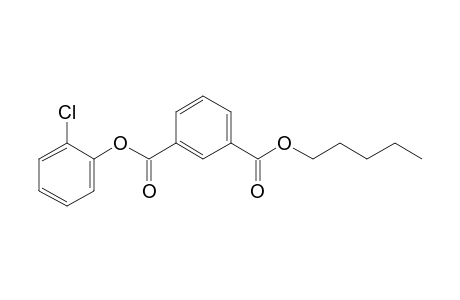 Isophthalic acid, 2-chlorophenyl pentyl ester