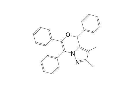 2,3-Dimethyl-4,6,7-triphenyl-4H-pyrazolo[5,1-c][1,4]oxazine