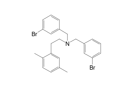 2,5-Dimethylphenethylamine N,N-bis(3-bromobenzyl)