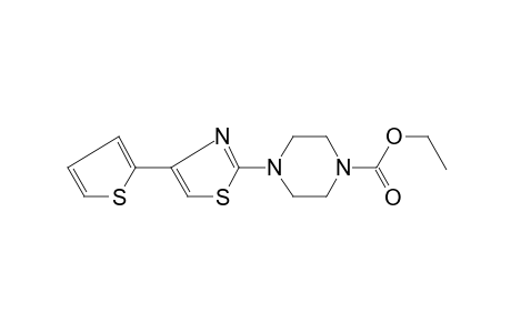 Piperazine-1-carboxylic acid, 4-[4-(2-thienyl)-2-thiazolyl]-, ethyl ester