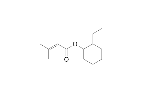 3-Methyl-2-butenoic acid, 2-ethylcyclohexyl ester