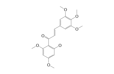 2'-HYDROXY-3,4,4',5,6'-PENTAMETHOXYCHALCONE