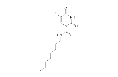 3,4-dihydro-2,4-dioxo-5-fluoro-N-octyl-1(2H)-pyrimidinecarboxamide