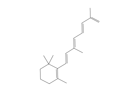 2-[(1E,3E,5E)-3,7-dimethylocta-1,3,5,7-tetraenyl]-1,3,3-trimethyl-cyclohexene